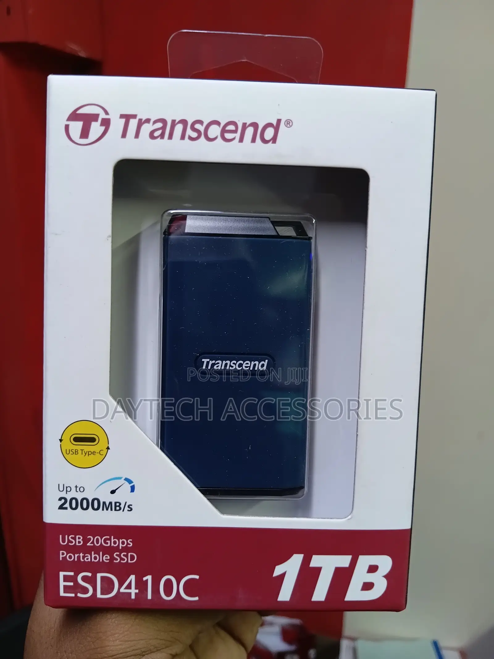 Transcend Esd410c 1tb Portable SSD | Usb-C 20gbps | 2000mb/S.