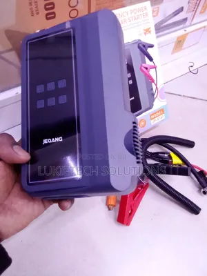 Jeqang Jumpstarter With Tire Inflator and Blower
