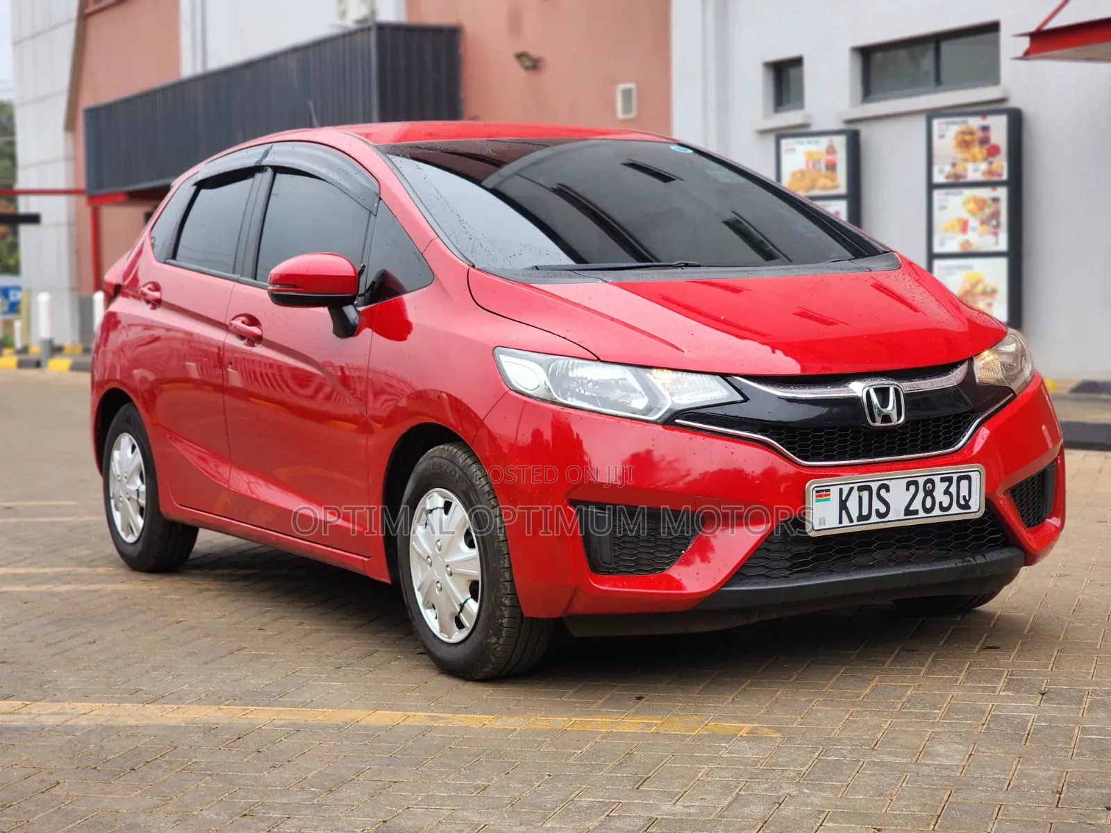 Honda Fit 2017 Red