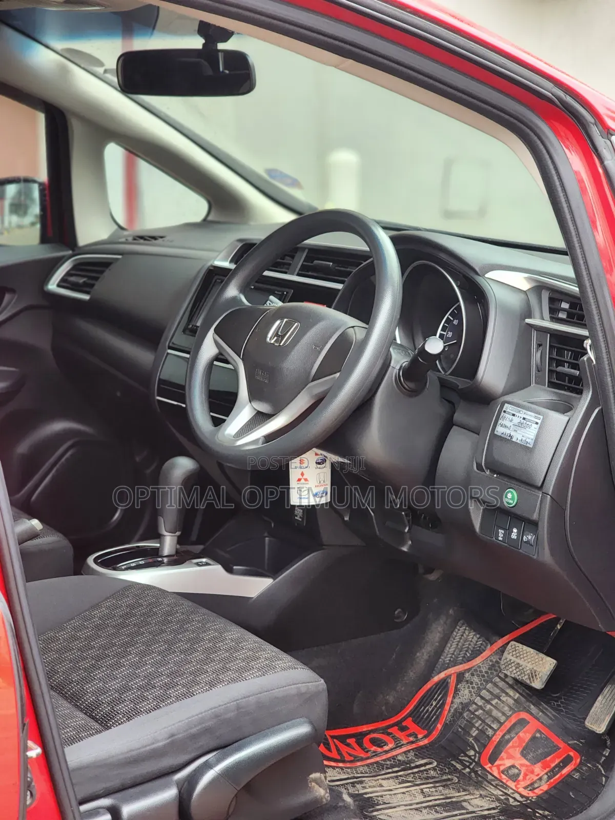 Honda Fit 2017 Red