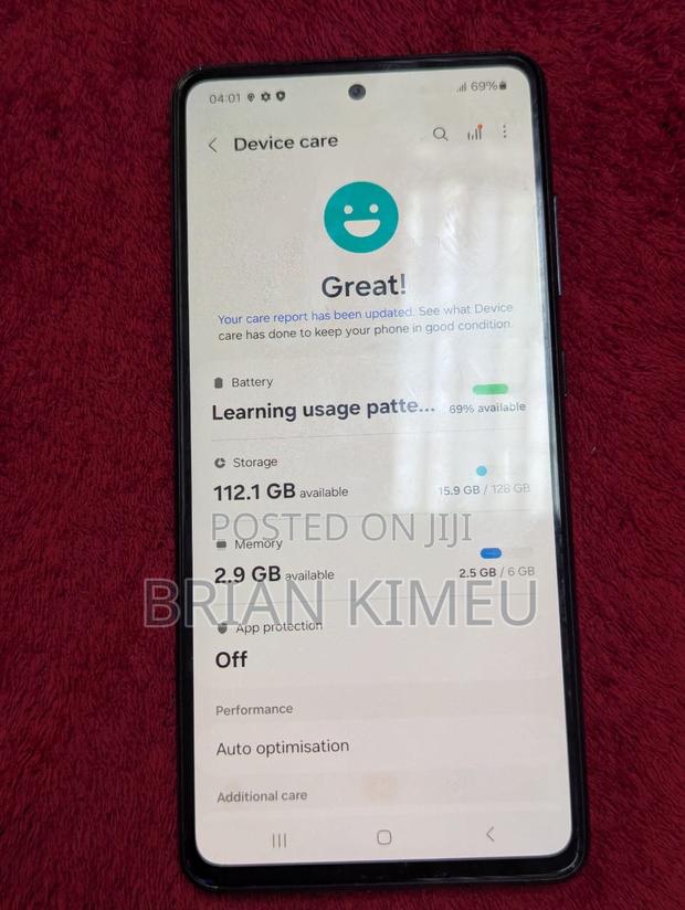 Samsung Galaxy A52 128 GB Black
