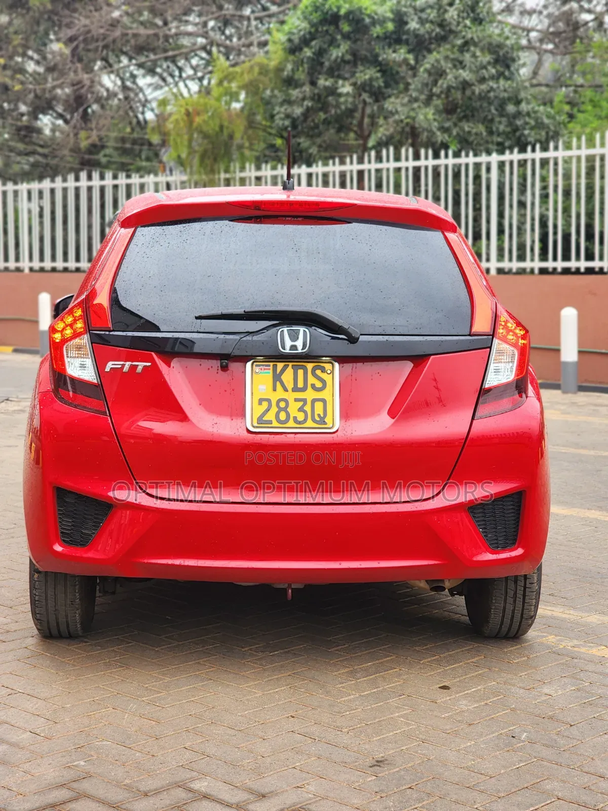 Honda Fit 2017 Red