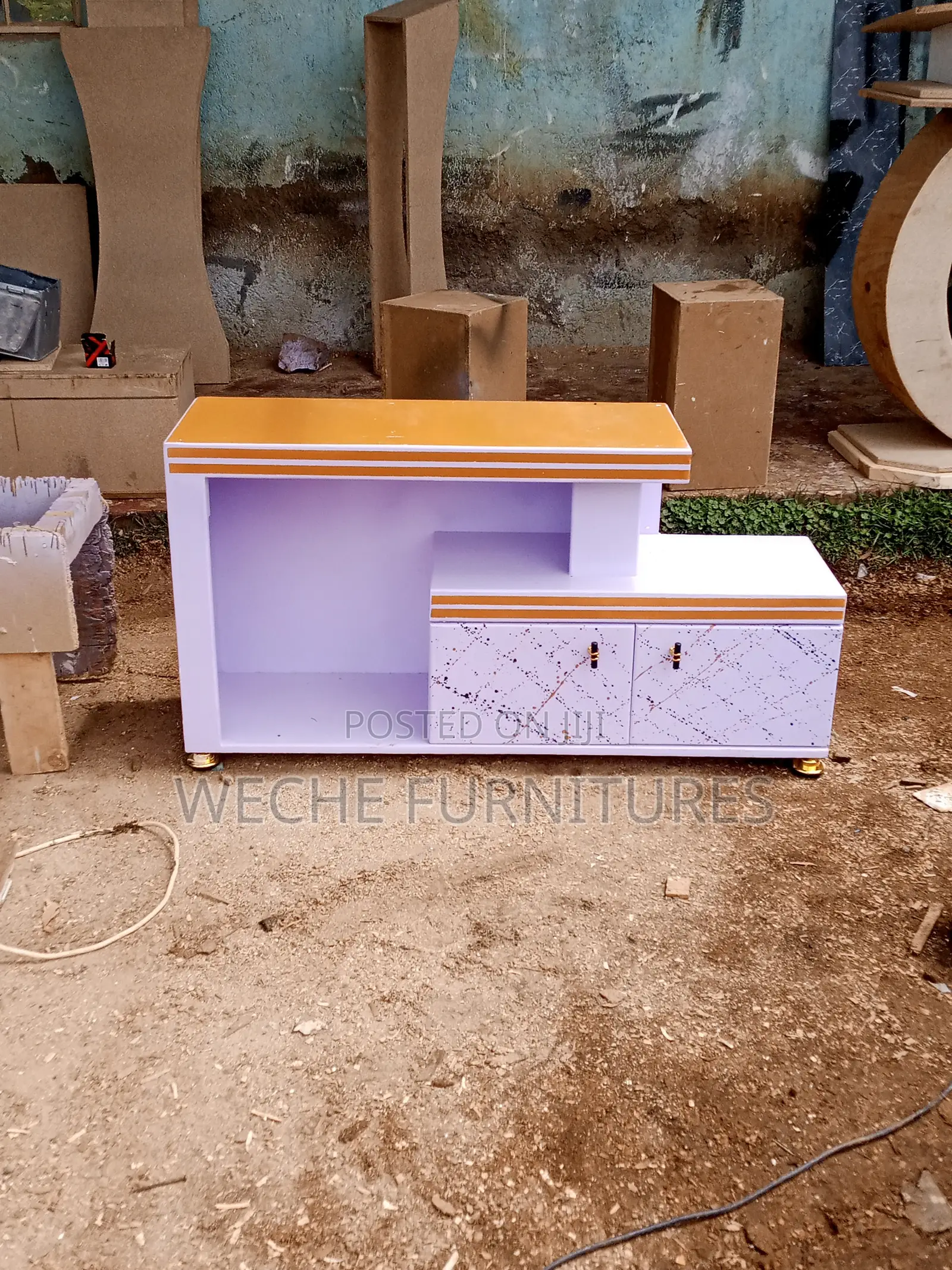 White Tv Stand