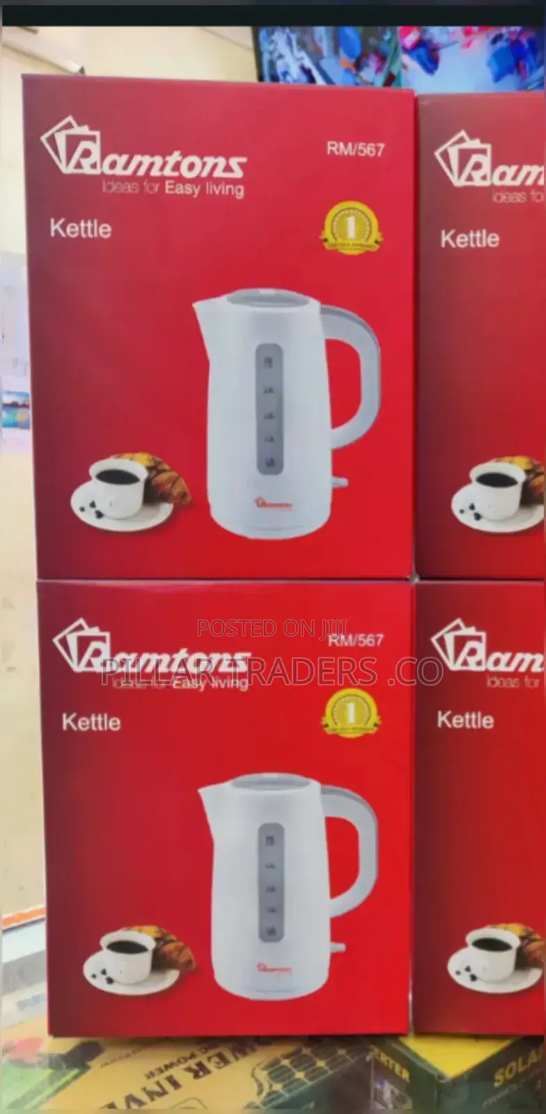 Ramtons Electric Kettle Rm/567 – 2.5 Litres