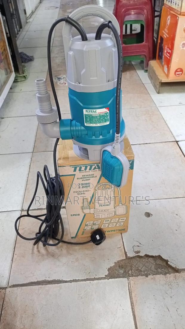Total Sewage Pump 1 Hp/Electric Sewage Pump