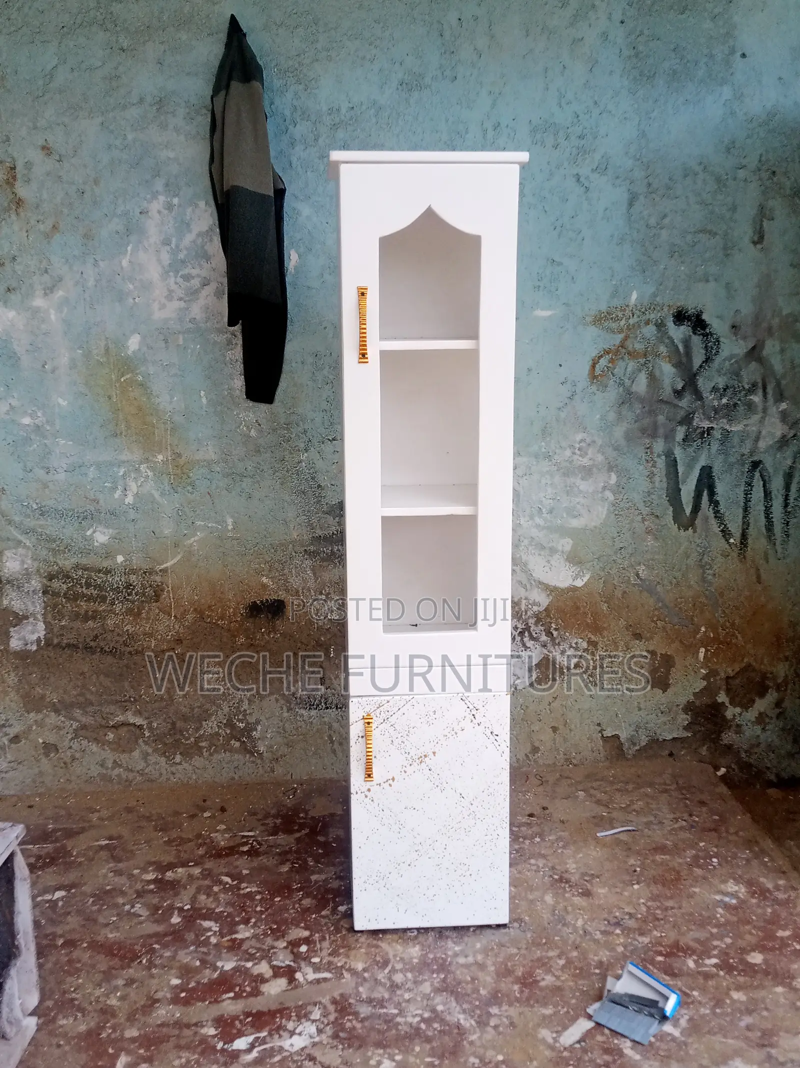 White Modern Organizing Rack