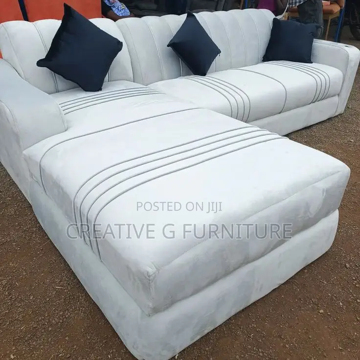 6-Seater L-Shaped Sofa – Spacious Stylish