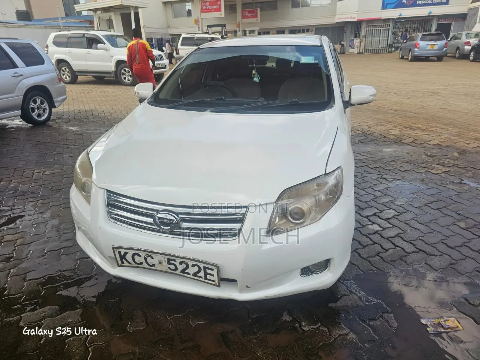 Toyota Axio 2008 White