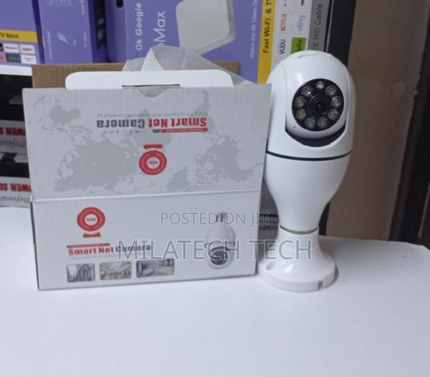 Wireless PTZ Bulb Camera – Home Business Security Solution - main view