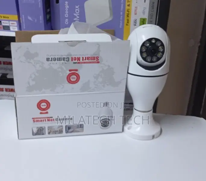 Wireless PTZ Bulb Camera – Home Business Security Solution