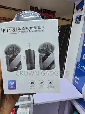 F11-2 Wireless Lavalier Mic for iPhone Android Camera