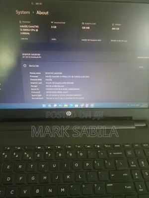 Laptop HP 250 G5 8GB Intel Core i3 HDD 500GB