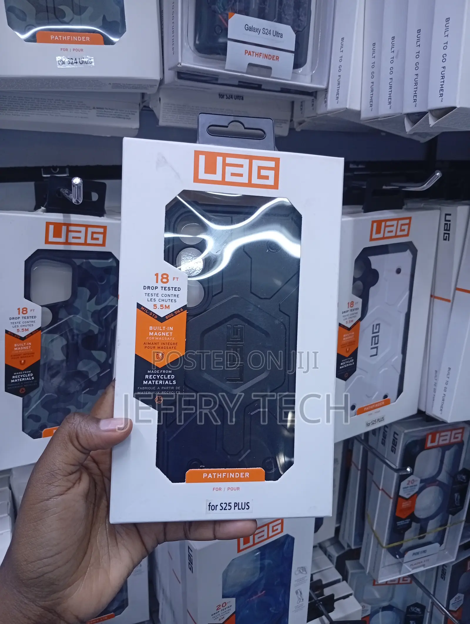 Samsung Galaxy S25 Ultra Rugged Midnight Camo Pattern Case