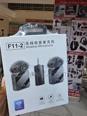 F11-2 Dual Wireless Mic With Noise Cancellation