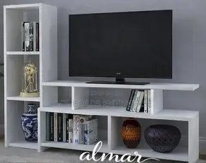 Paris Duo Tv Décor Stand – Modern 4ft Cabinet Unit (Fits Up to 55")