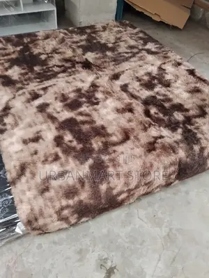 Colourful 5 by 8 Feet Fluffy Carpet