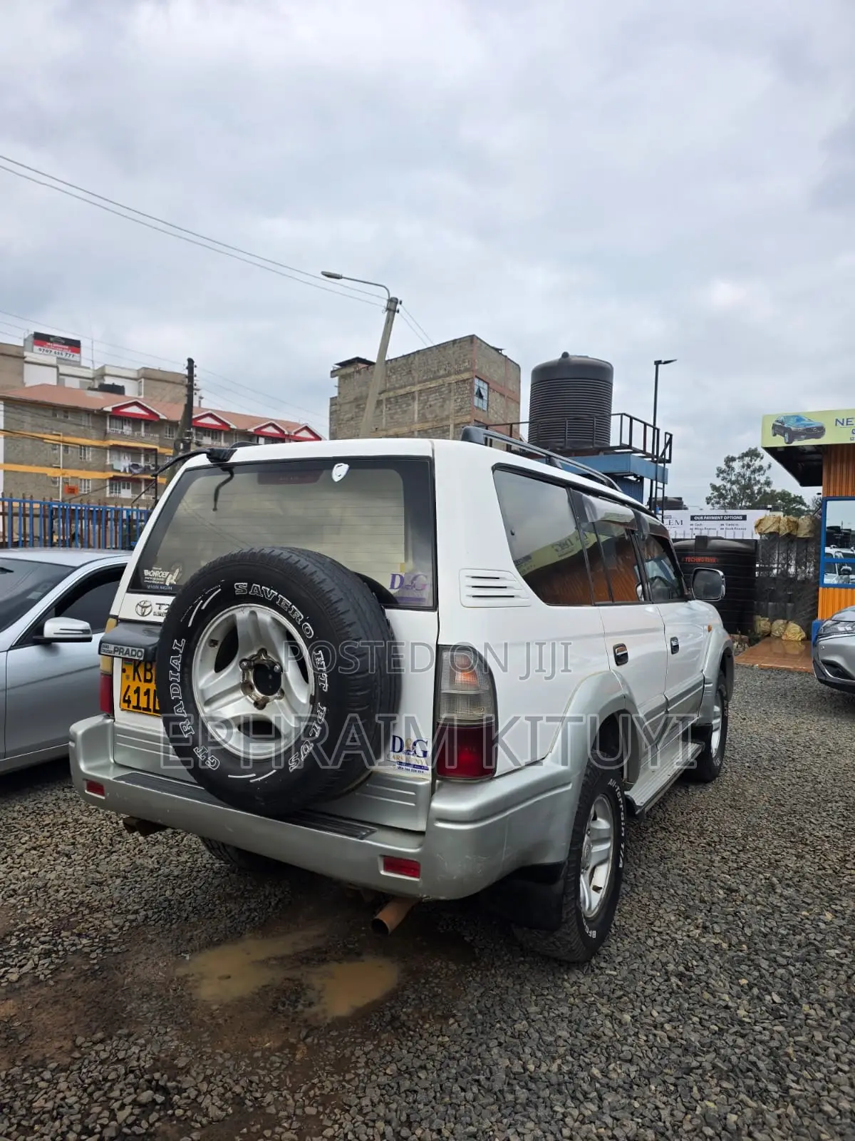 Toyota Land Cruiser Prado 2004 White