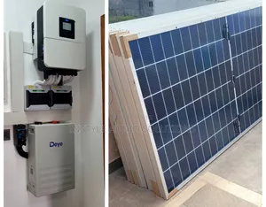 Deye 6kw - 5.12kwh Lithium Battery - (8)620w Bifacial Solar Package