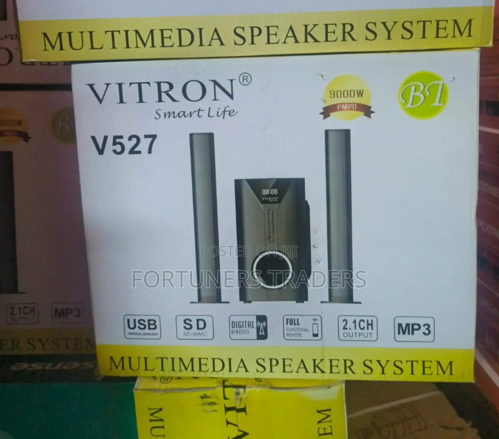Vitron V527 2.1ch Multimedia Speaker System - Black