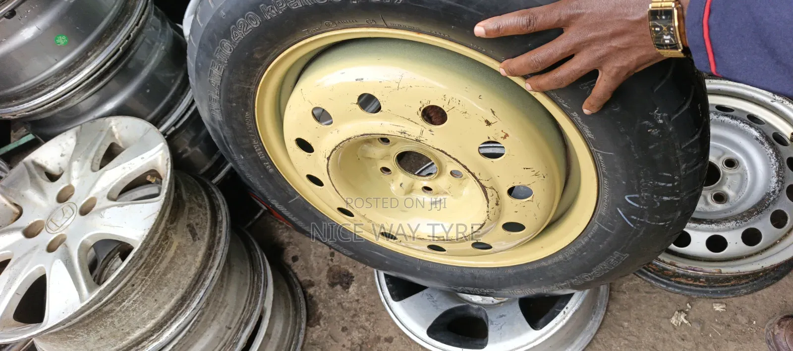 Spare Tire Harrier Size 17