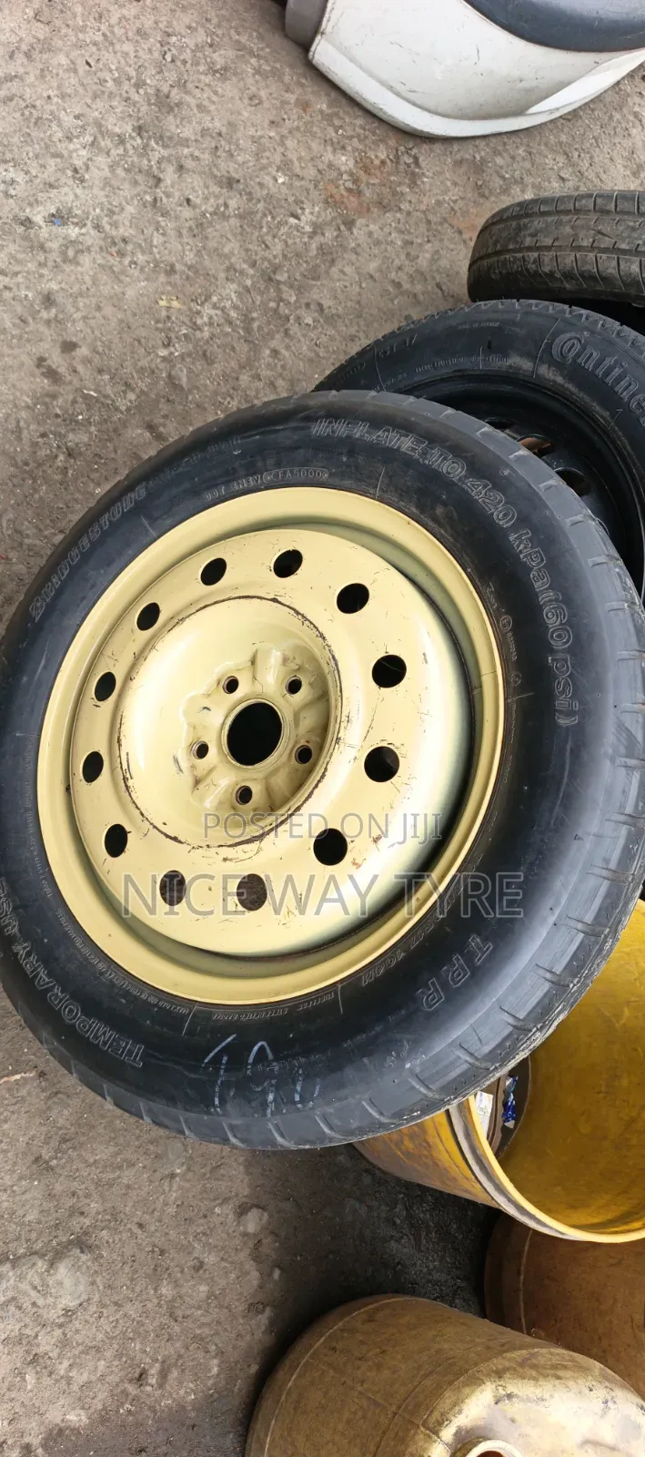 Spare Tire Harrier Size 17