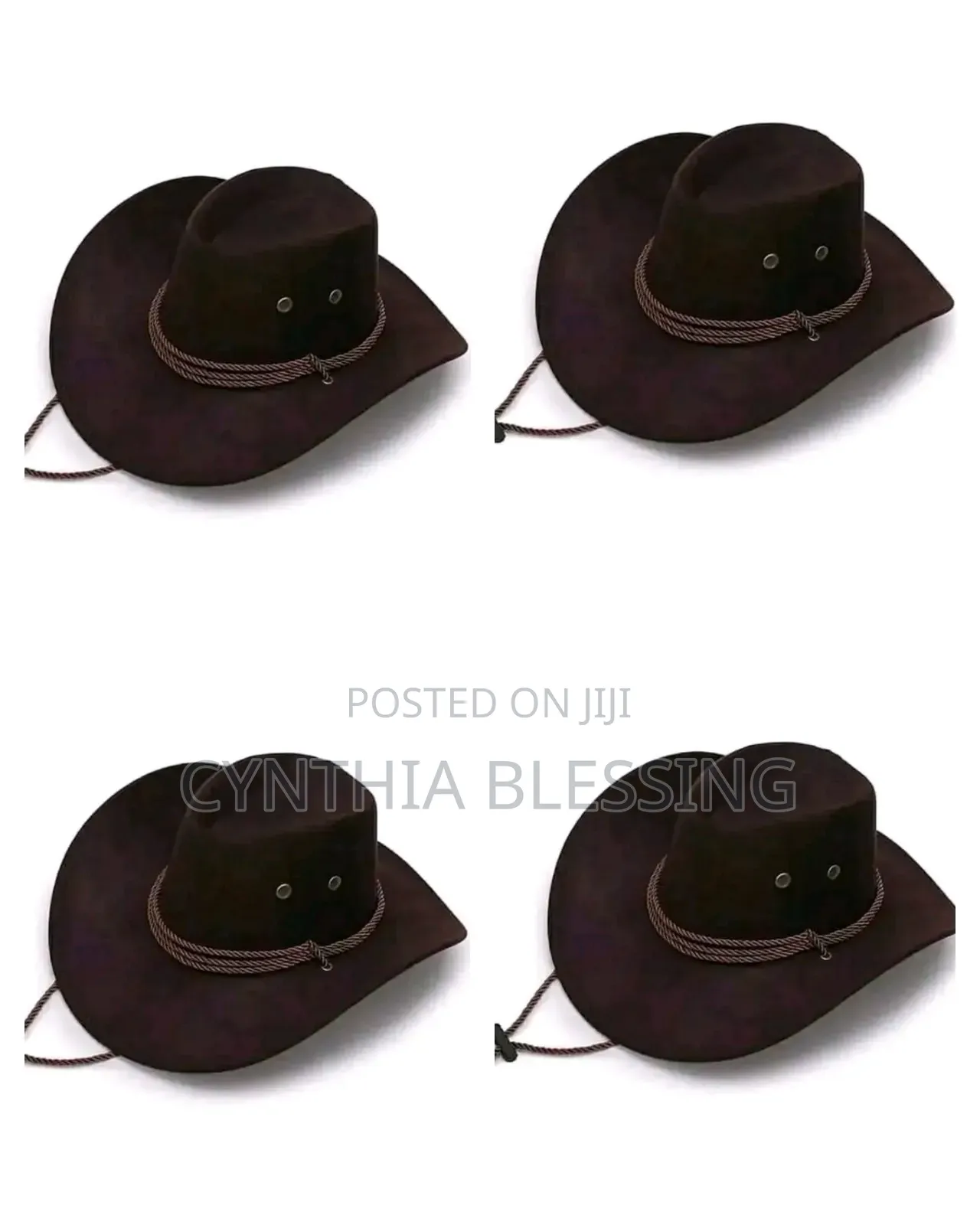 Dark Brown Cowboy Hat