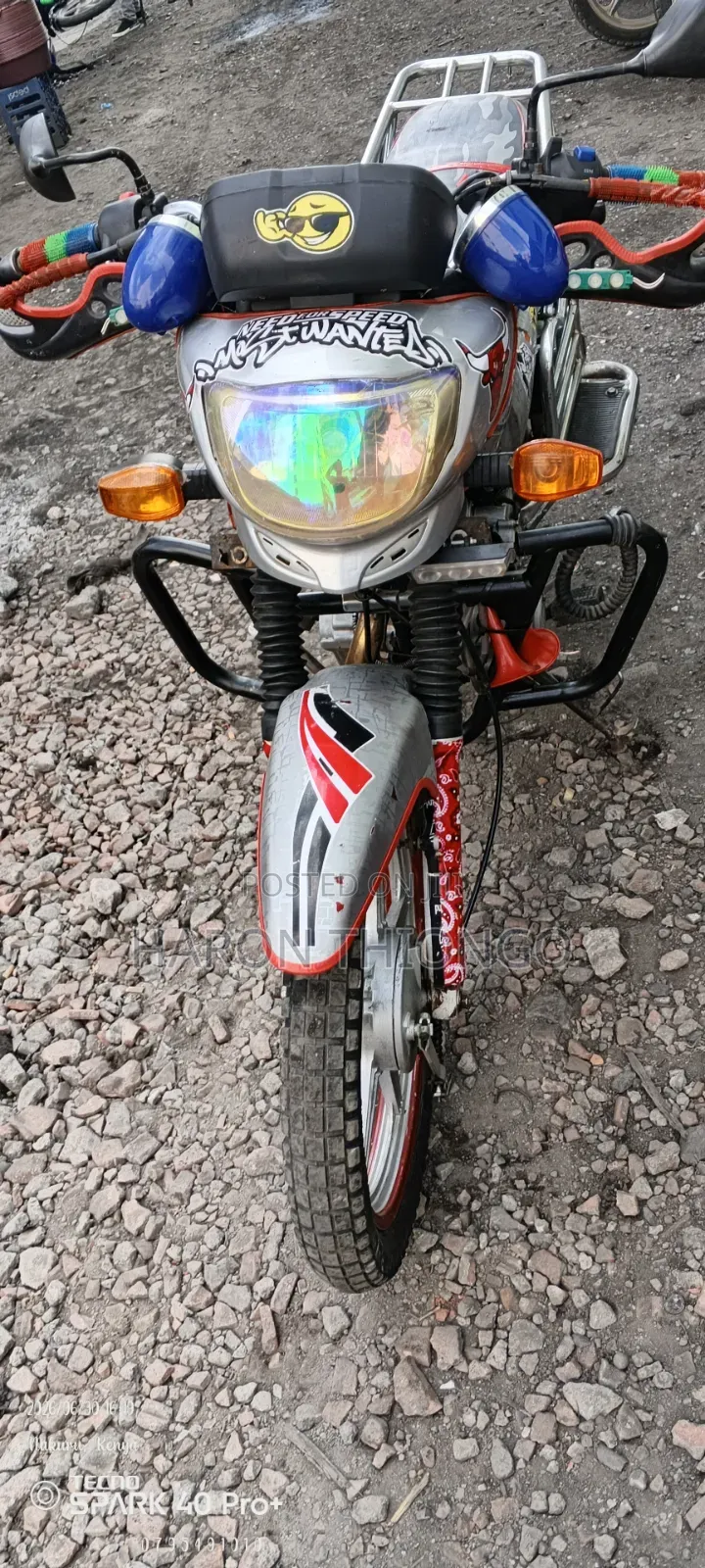 Haojue HJ150-6C 2026 Silver