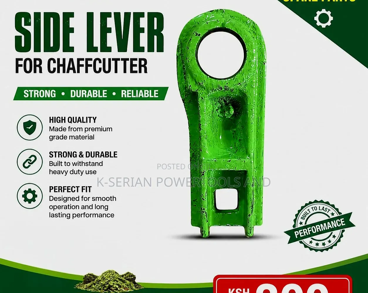 Chaff Cutter Side Lever