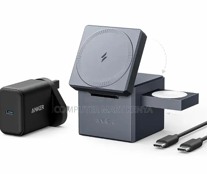 Anker 3-in-1 Cube With Magsafe(Wall Charger)