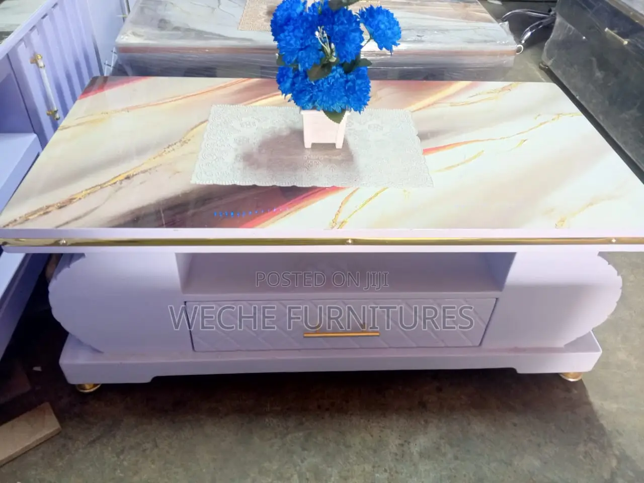 Gold Coffee Table