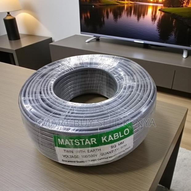 High Capacity 1.5mm Twin With Earth Electrical Wiring Cable