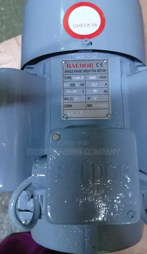 5hp 3.75kw Single Phase Electric Induction Motor