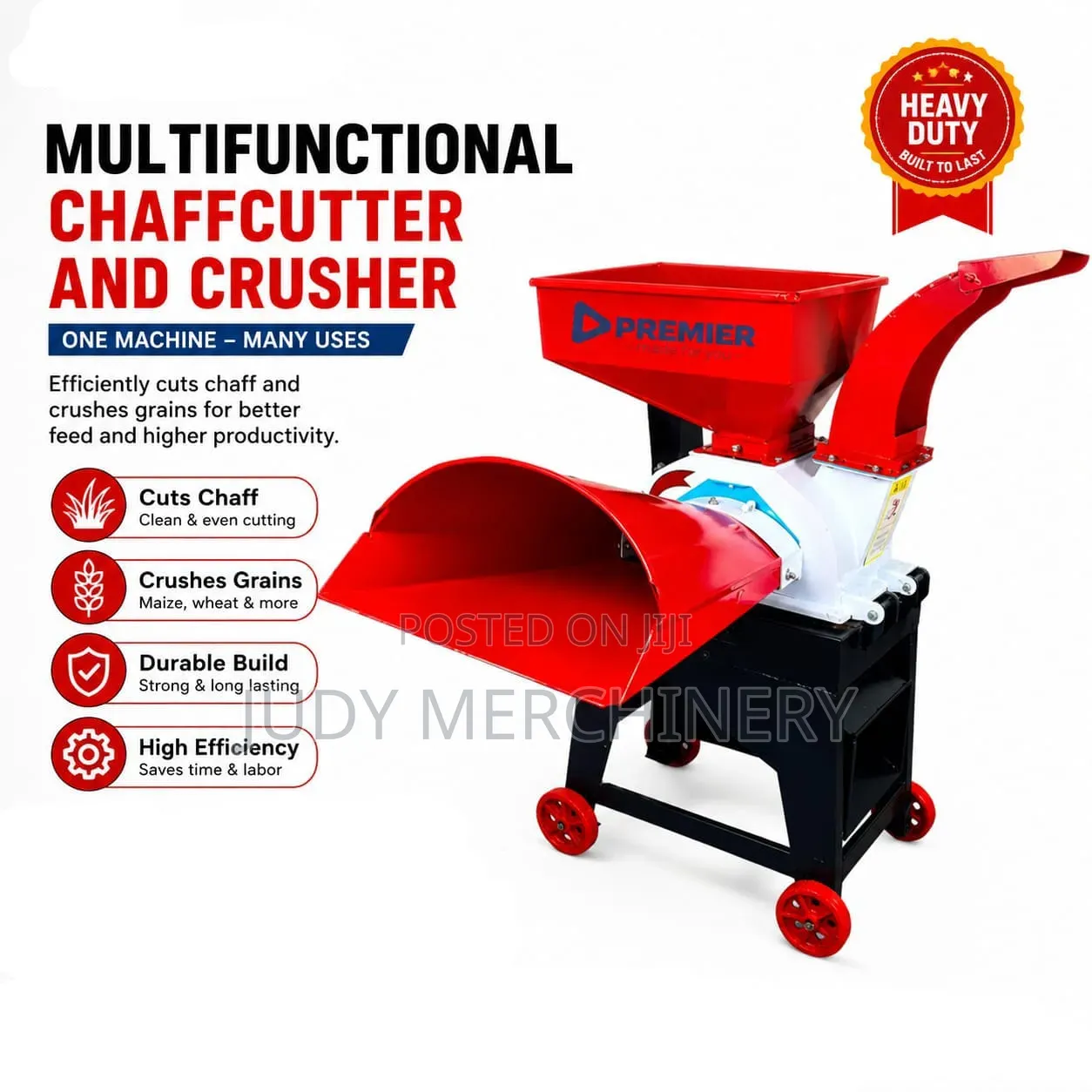 Multifunctional Chaff Cutter And Crusher