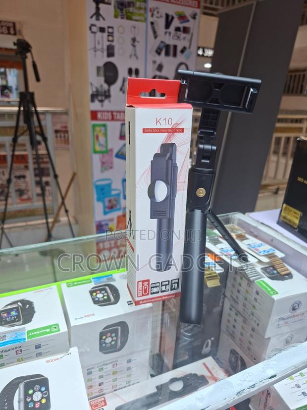  Portable Selfie Stick Tripod With Bluetooth Remote
