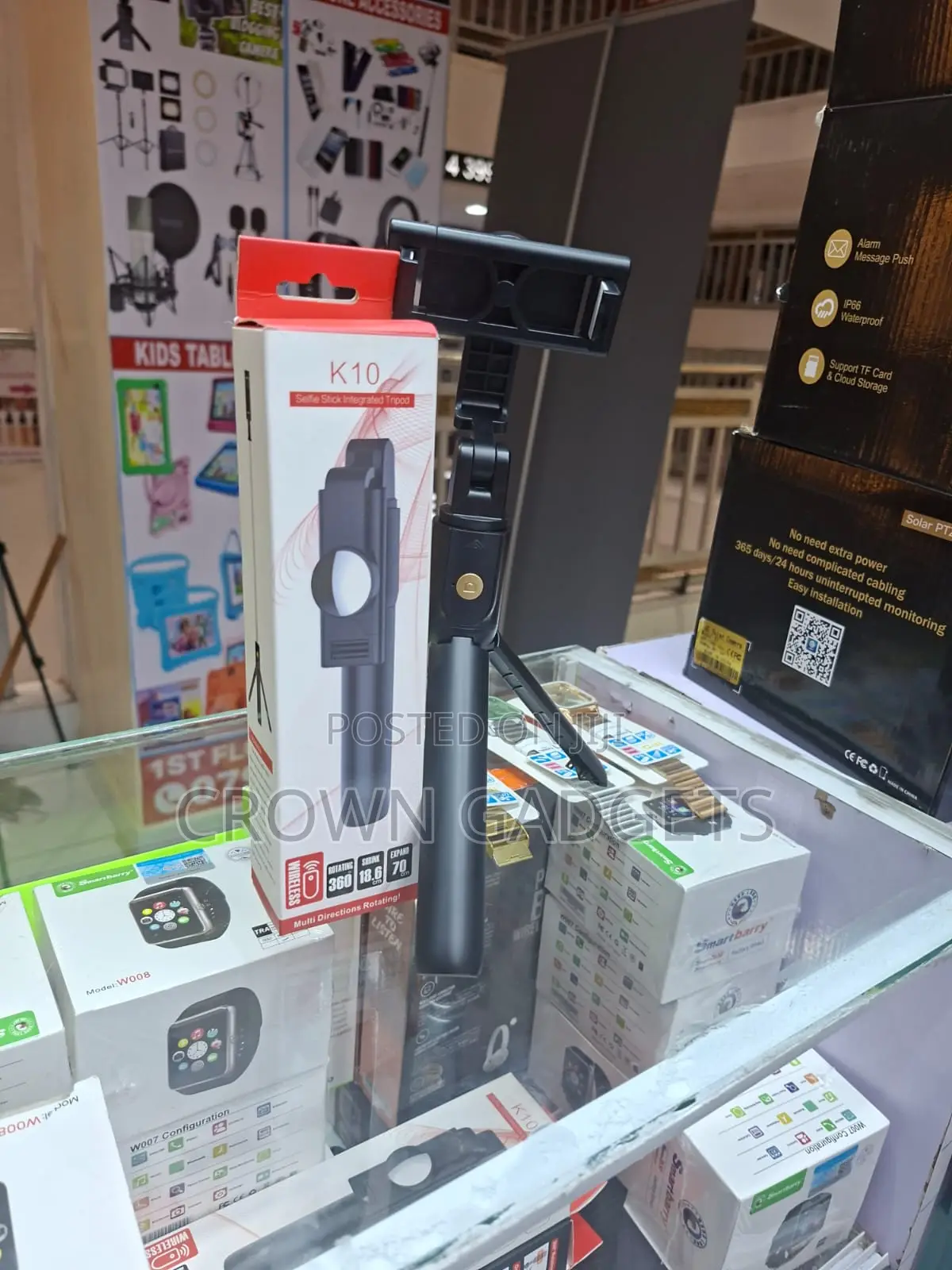  Portable Selfie Stick Tripod With Bluetooth Remote