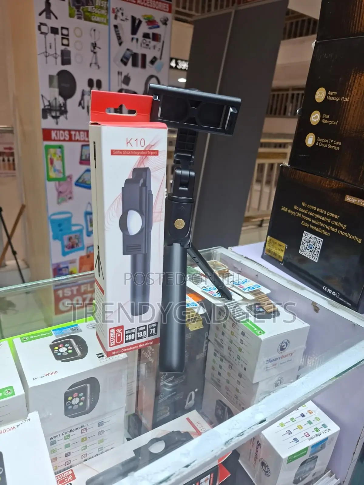 Portable Selfie Stick Tripod With Bluetooth Remote