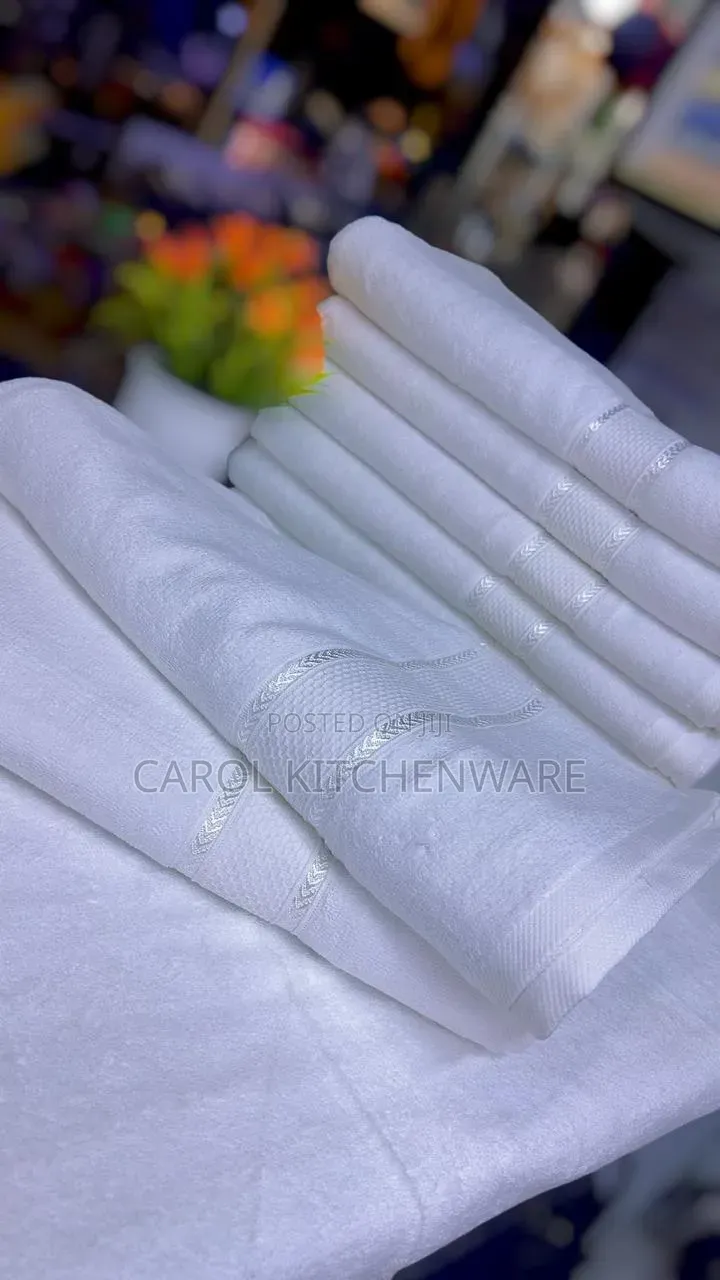White Bathing Towel/ Royal White Towel