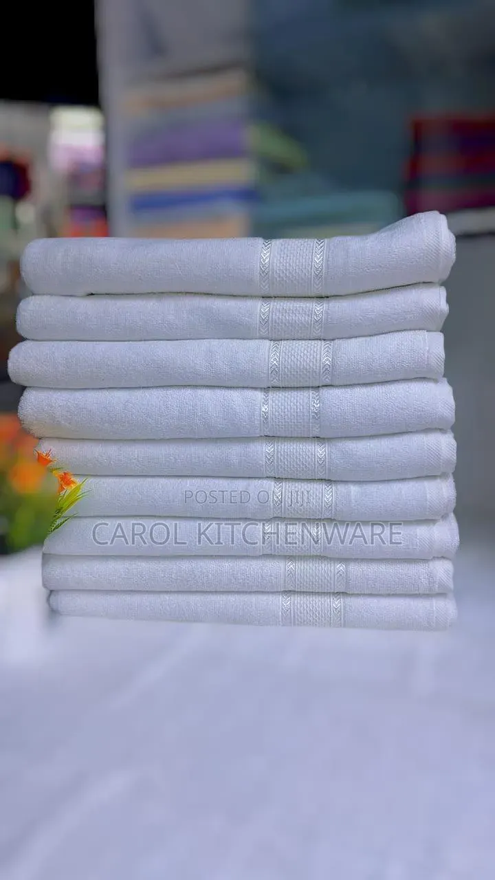 White Bathing Towel/ Royal White Towel