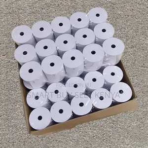 Wide Compatibility 50 Pieces 80mm By 80mm By 13mm Thermal Paper Rolls