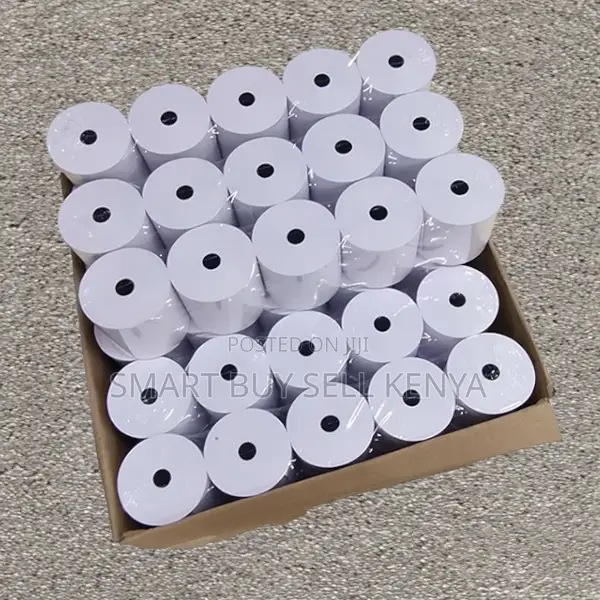 Wide Compatibility 50 Pieces 80mm By 80mm By 13mm Thermal Paper Rolls