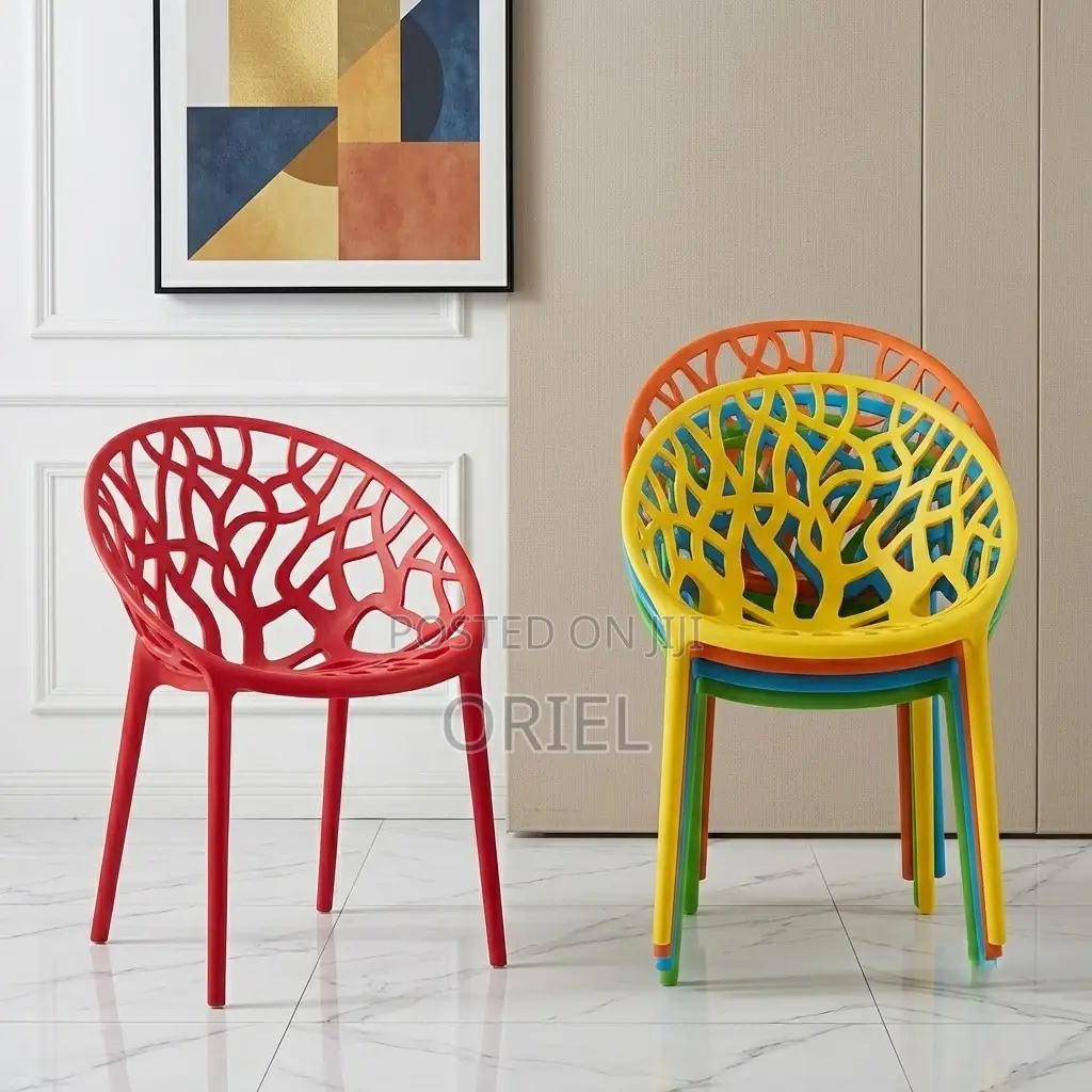 Plastic Chairs : Stackable Restaurant Cafe Plastic Chair