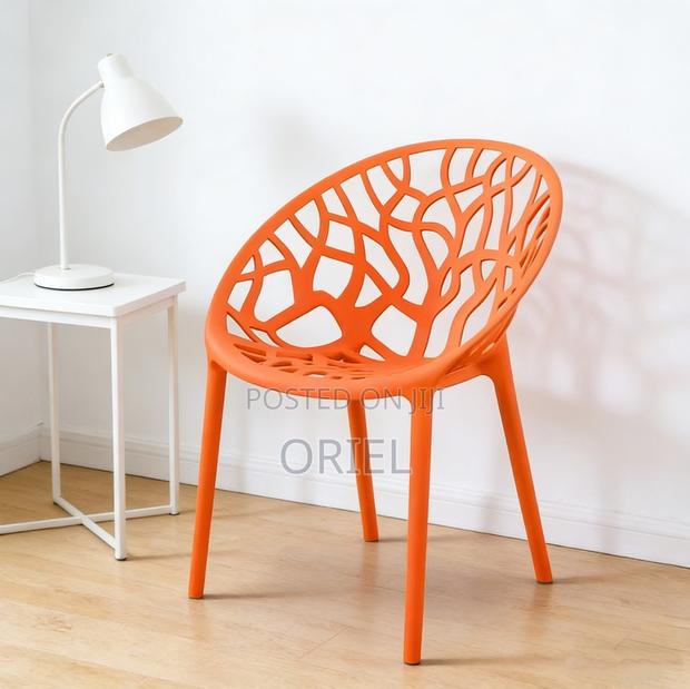 Plastic Chairs : Stackable Restaurant Cafe Plastic Chair - thumbnail 6
