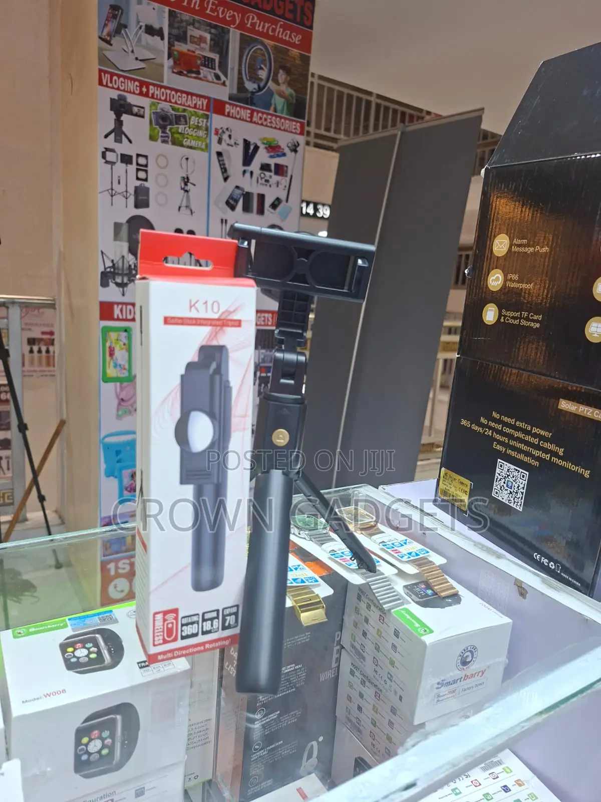 Foldable Bluetooth Selfie Stick With Phone Tripod