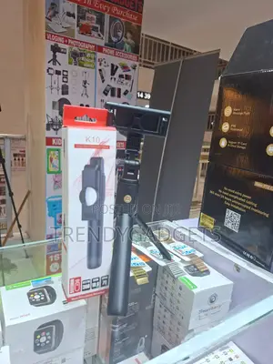 Foldable Bluetooth Selfie Stick With Phone Tripod