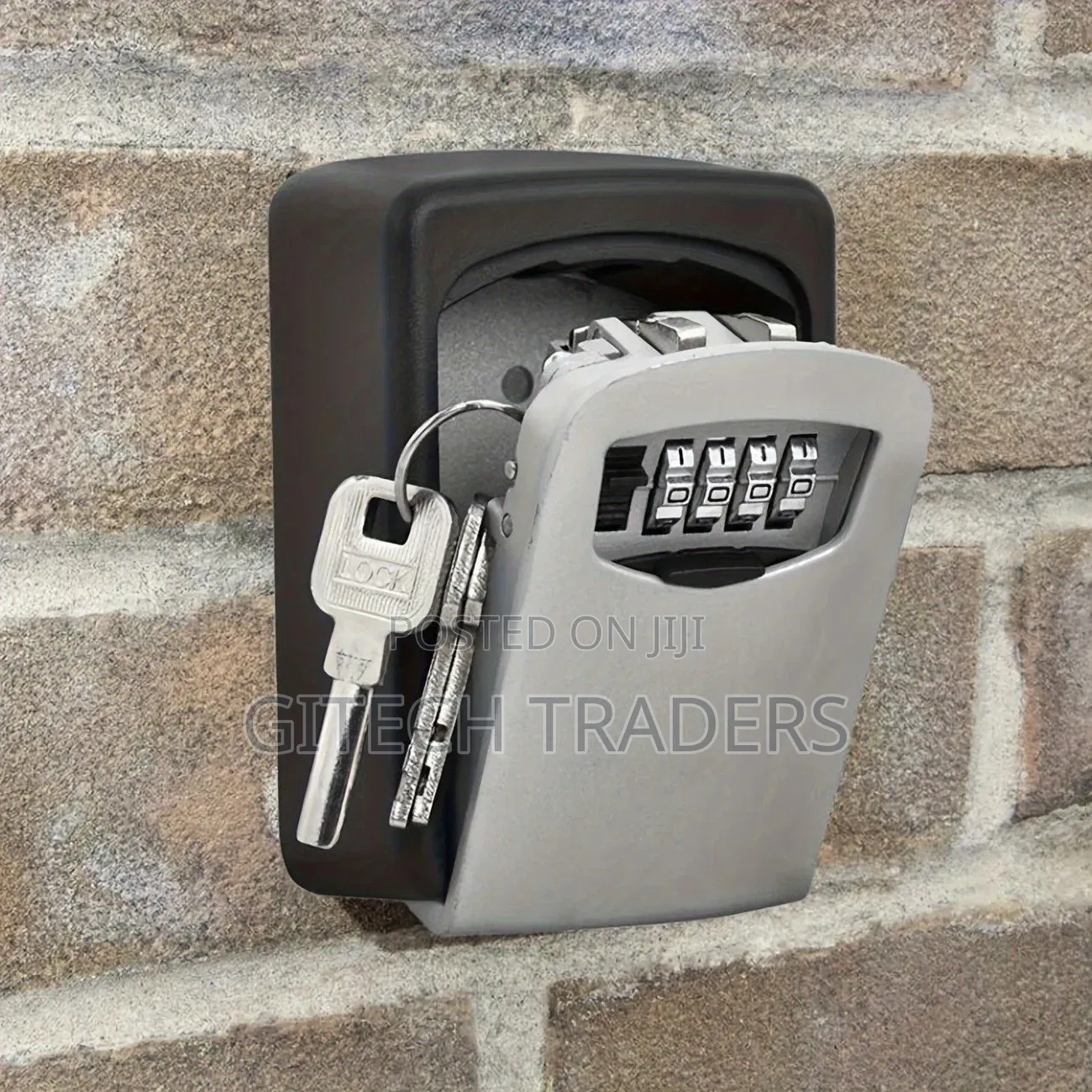 Metallic Key Safe Box