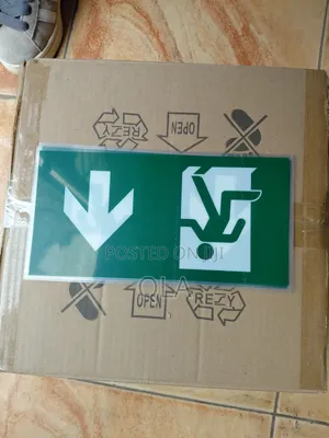 Up-down Pictrogram For Emergency Exit Sign