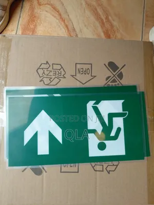 Up-down Pictrogram For Emergency Exit Sign