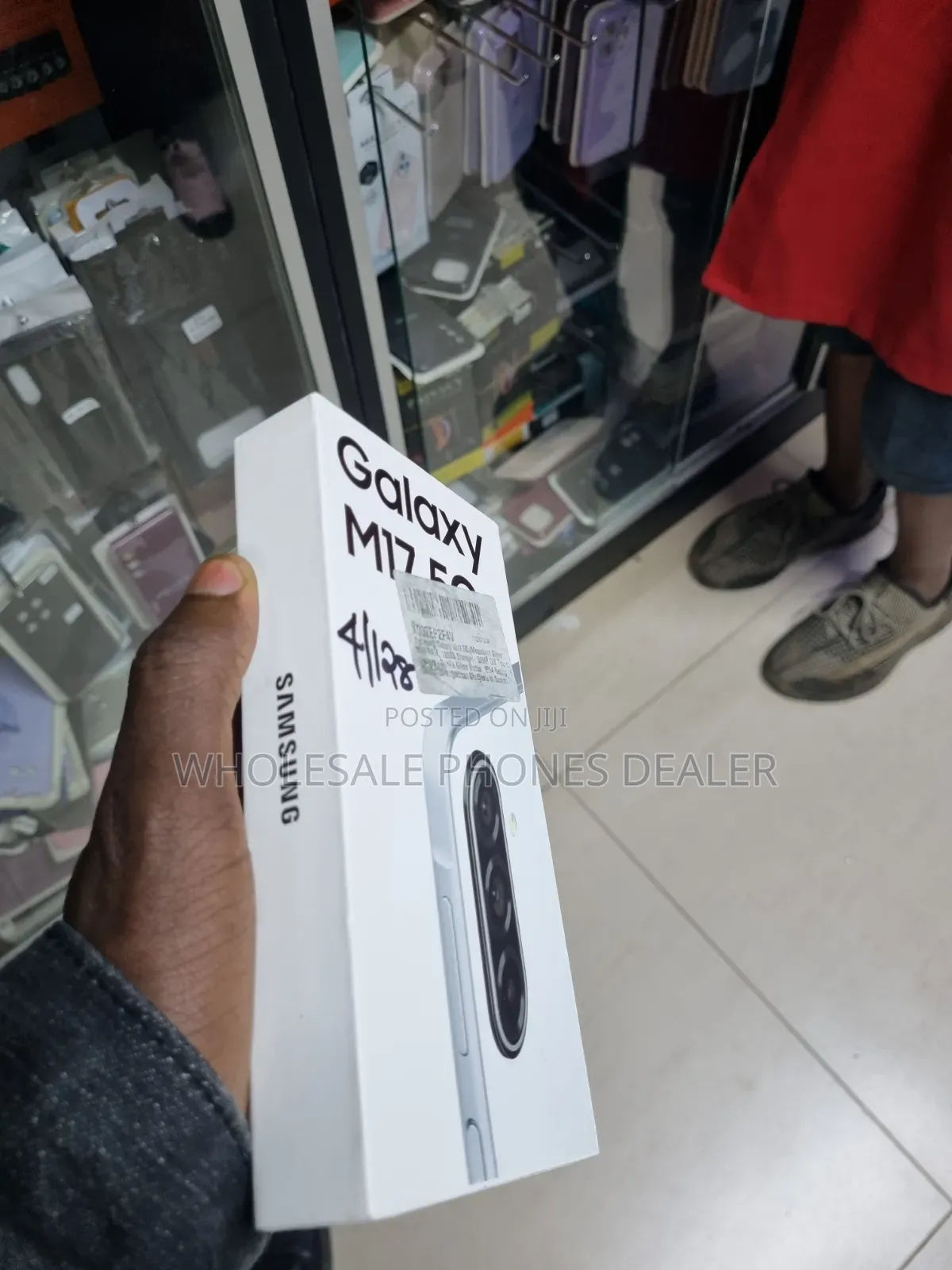 New Samsung Galaxy M17 5G 128 GB White
