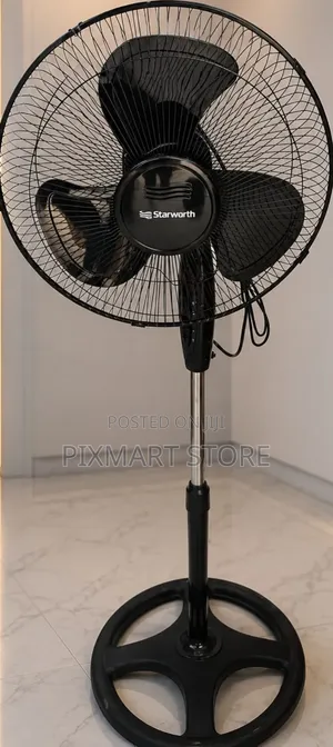 Starworth 16" Stand Fan With Stable Round Base