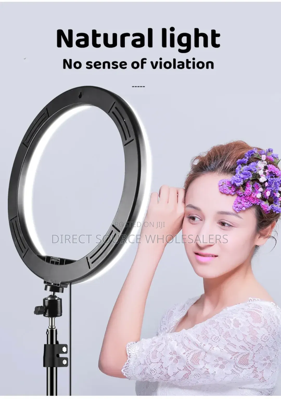 22 Inches Ringlight With a Tripod Stand